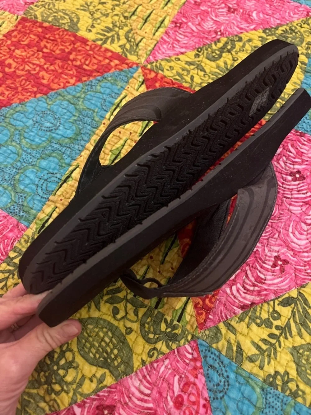 Quiksilver Black Men's Thong Sandals